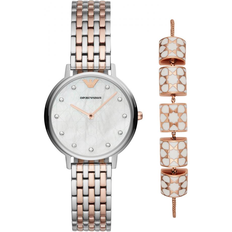 armani watch gift set